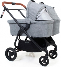 Люлька Valco baby External Bassinet для коляски Snap Duo Trend Grey Marle